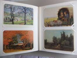 Sammlung 368 AK gemalte Bilder und Ansichten