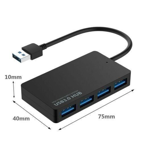 Unità & Adattatore: USB 3.0 HUB Verteiler Splitter Adapter macbook laptop PC etc – Nuovo (secondo la descrizione) da Kirchdorf AG venduto da Apost008 6