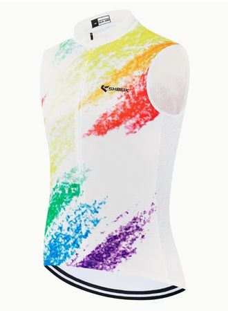 NEUES Bike-Shirt Damen weiss-bunt Gr. S - 226416