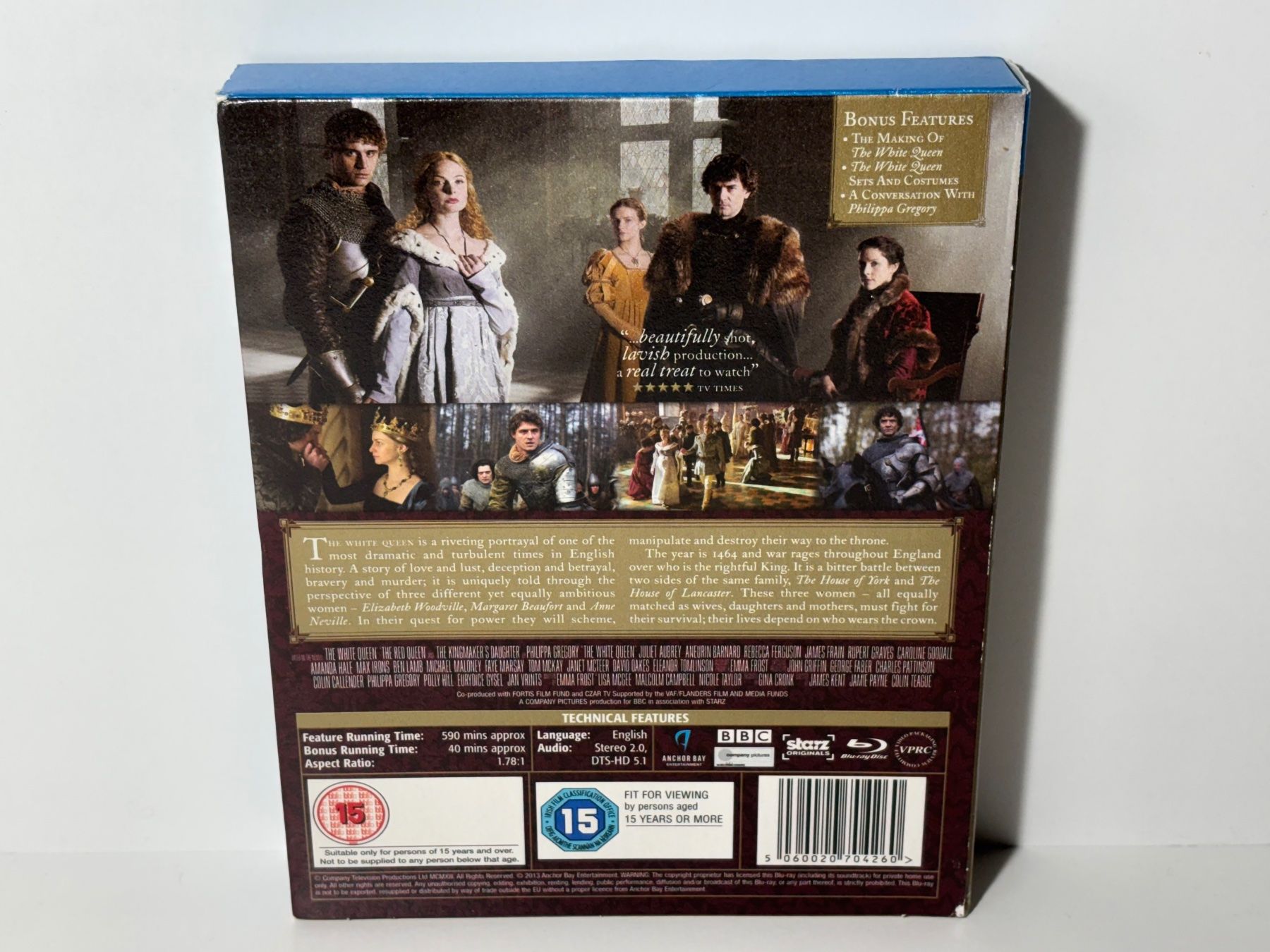 Tutti i DVDs: The white Queen - Season 1Blu Ray – Usato da Wilderswil venduto da Sstriker 1