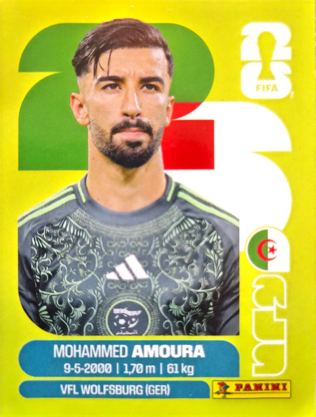 Panini Carte collezionabili: Carte FIFA World Cup 2026 ALG 20 – Usato da Clarens venduto da rim_g98y