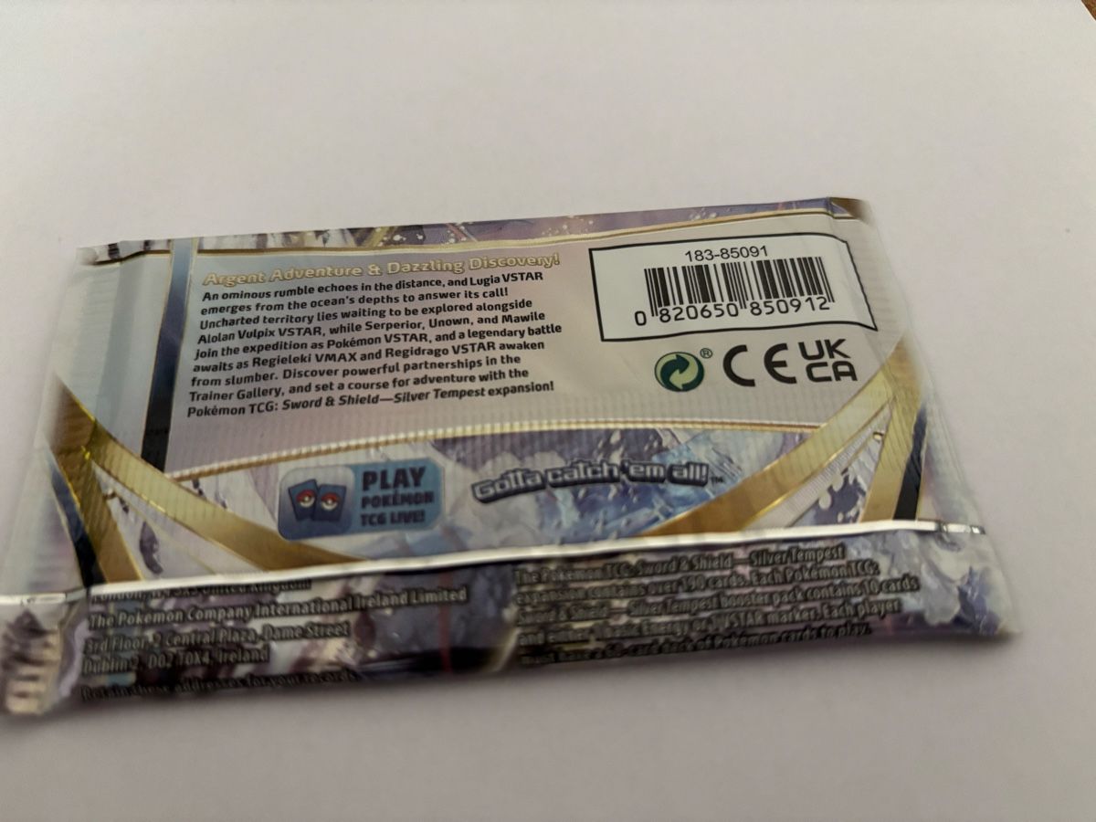 Pokémon Sammelbilder & Trading cards: Pokemon Sword & Shield Silver Tempest - Booster Pack – Neu und originalverpackt aus Mülligen von atwag 3