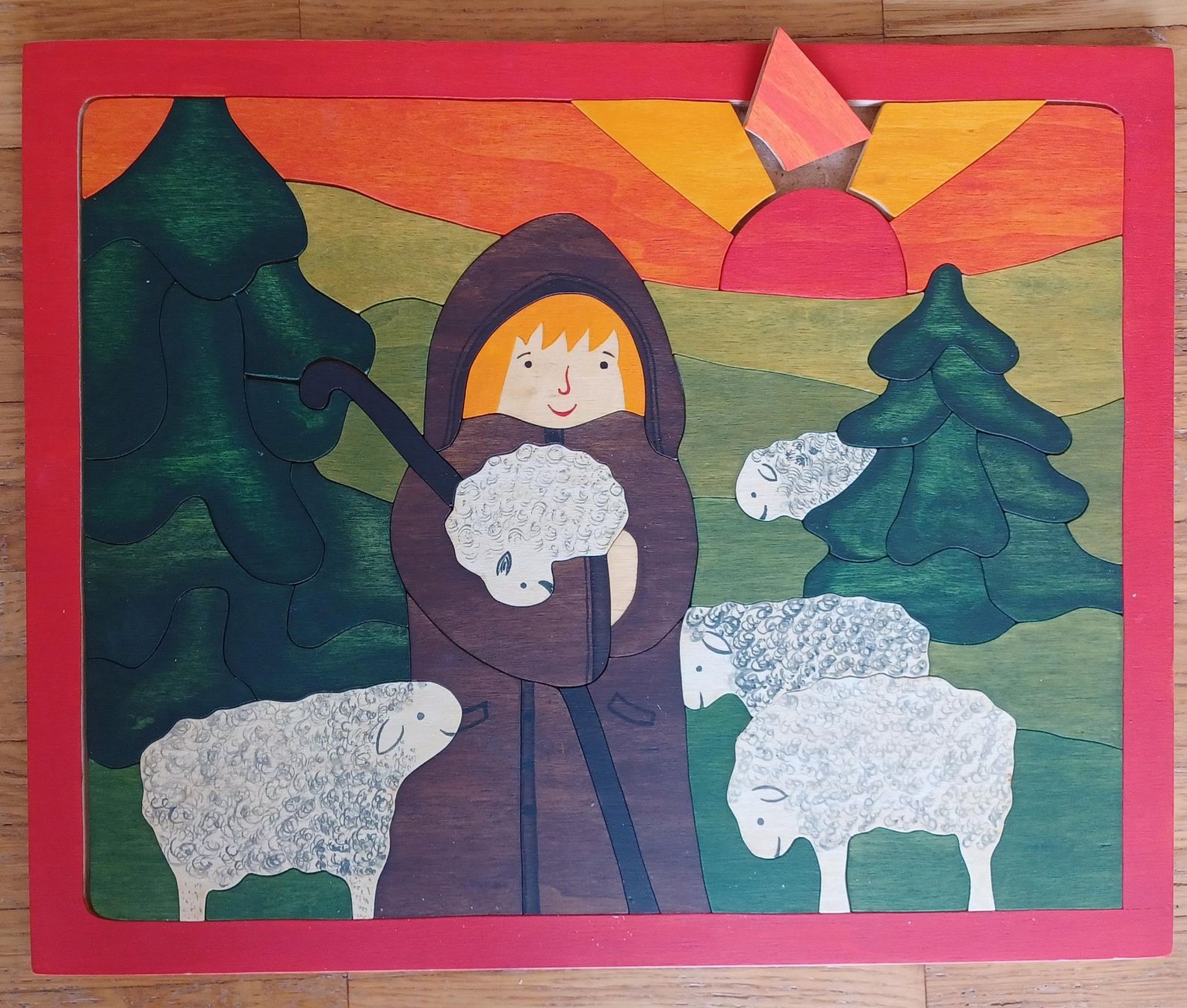 Puzzle: Schäfer Puzzle aus Echtholz – Usato da Dietikon venduto da Ruempfli 1