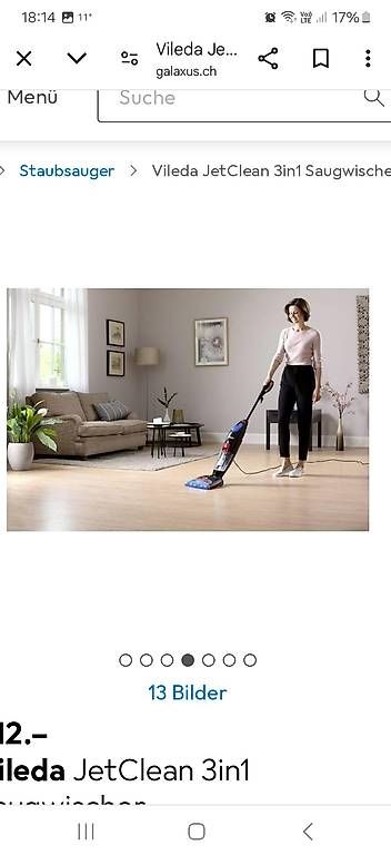 Vileda Aspirapolveri & Accessori: Vileda Jet Clean – Usato da Heimiswil venduto da Pagira13