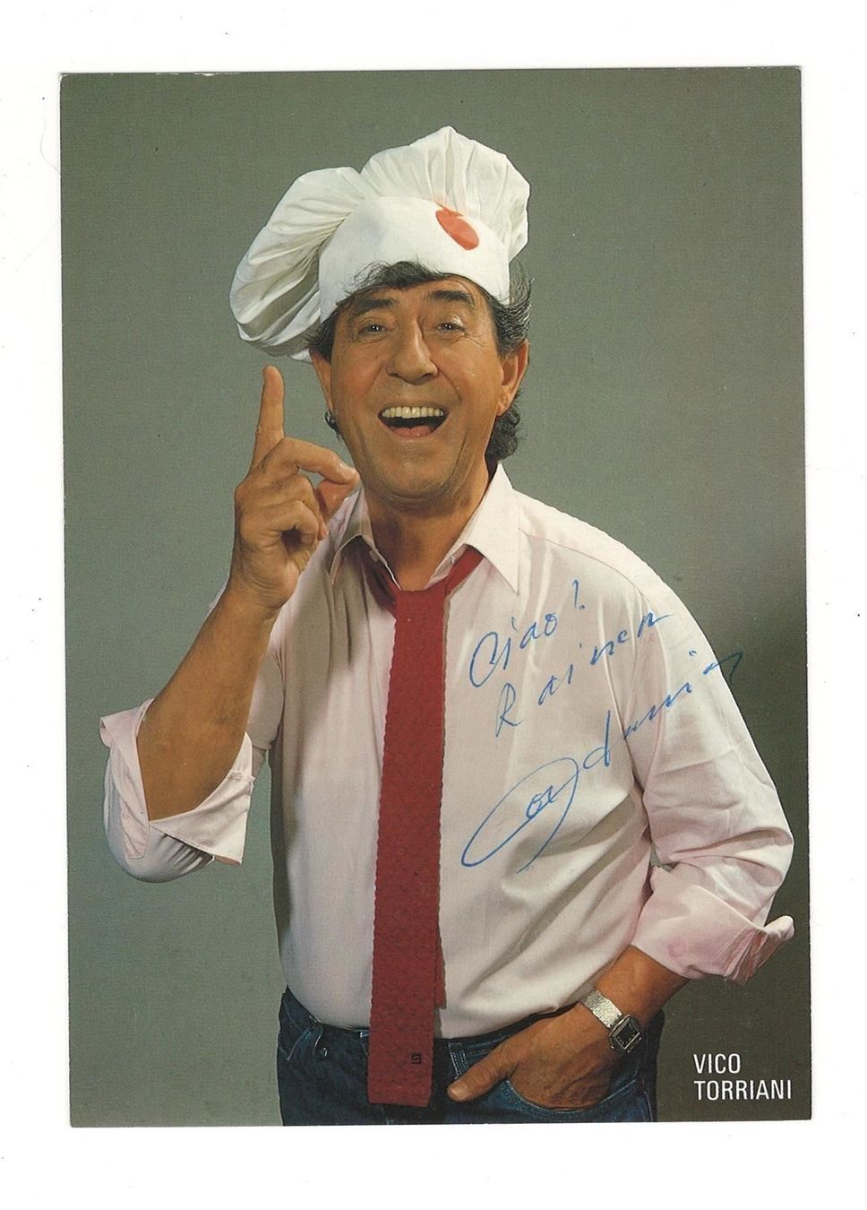 Autografi: VICO TORRIANI - ORIGINAL AUTOGRAMM – Usato da Basel venduto da verano1000