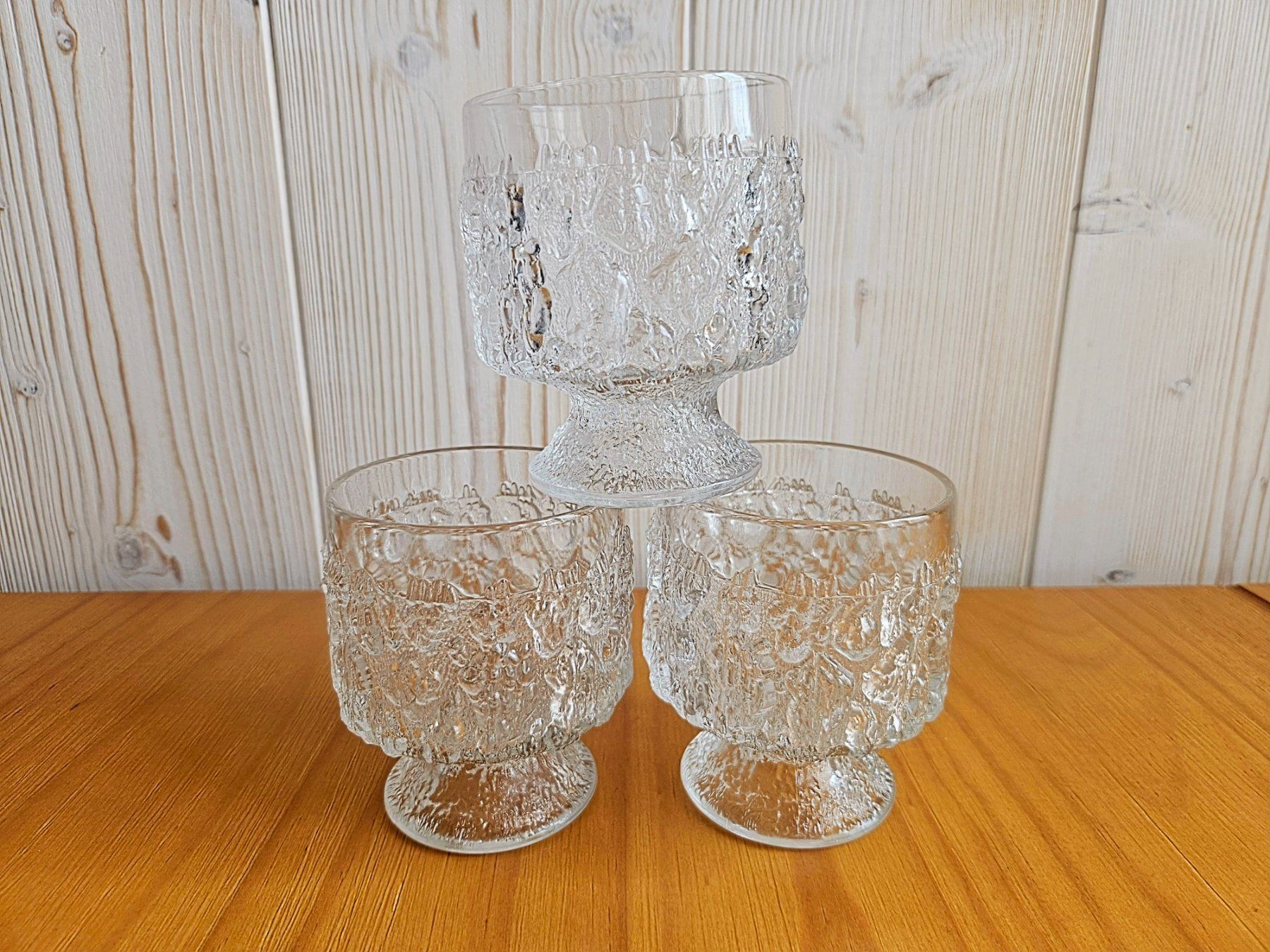 Bicchieri: Goebel Charlottenhutte Verres Gläser Eisbecher Glacebecher – Usato da St-Aubin-Sauges venduto da melisaande 4