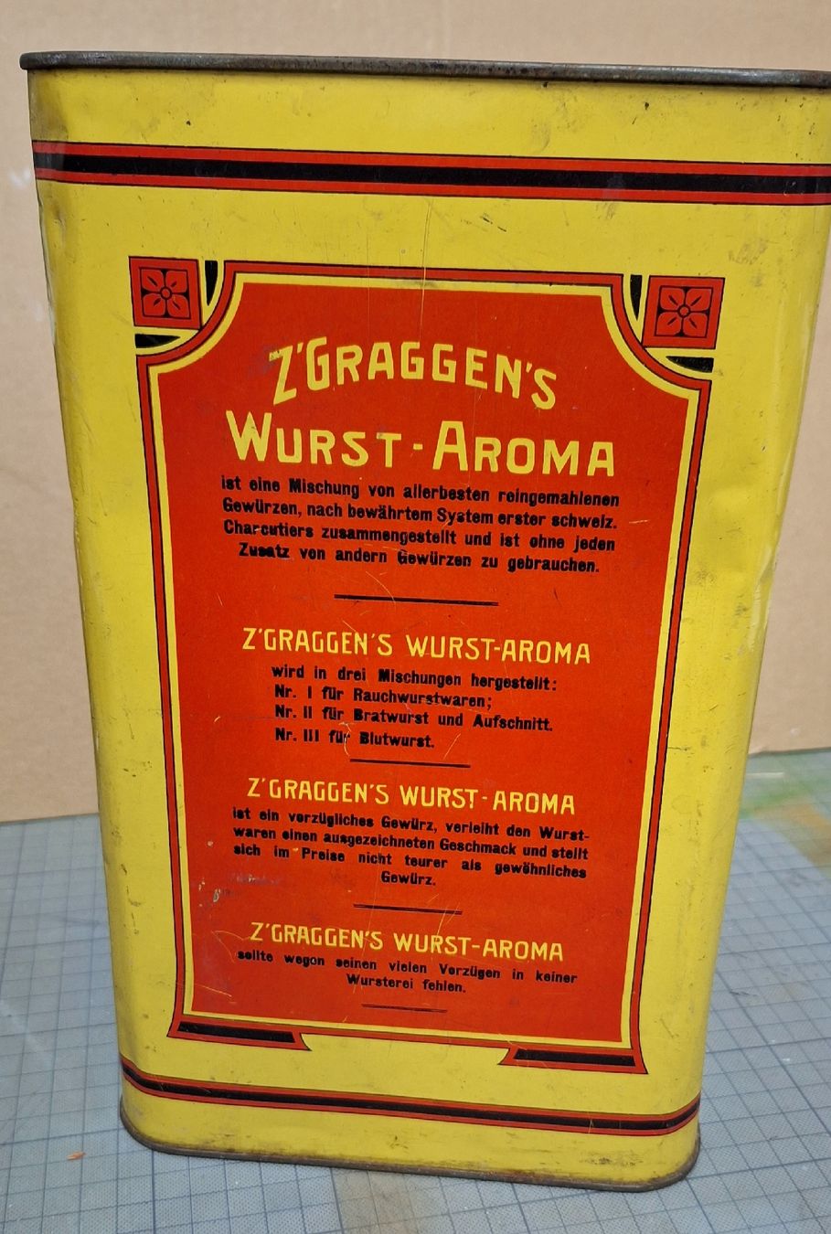 Sonstiges Geschirr: Blechdose – Gebraucht aus Brugg AG von bacbac5757 4