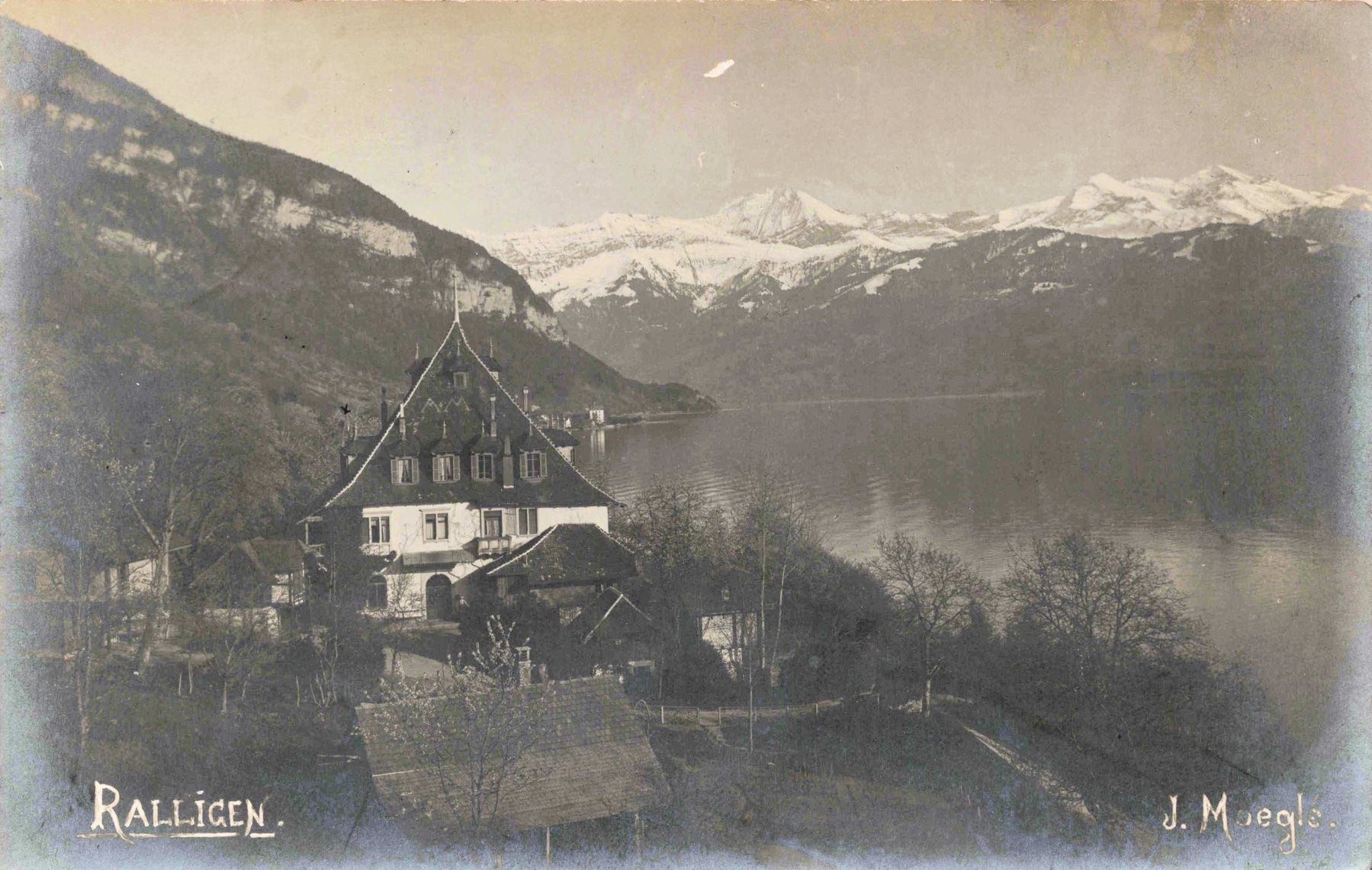 Cartoline postali: Ralligen – Usato da Biasca venduto da Blenio71