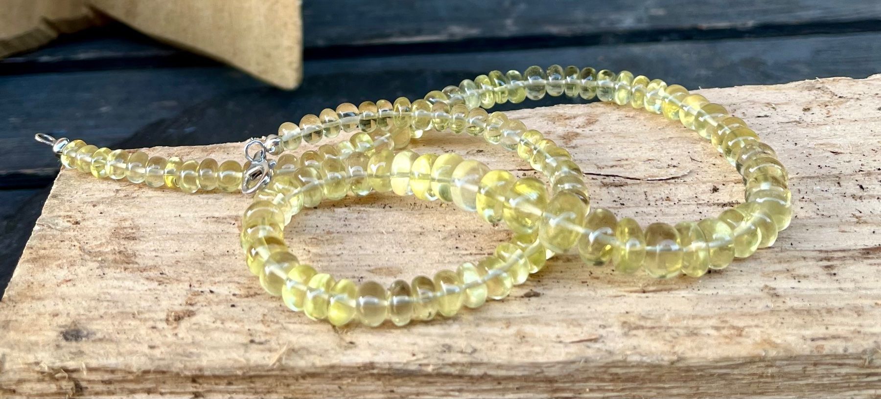 Catenine: Lemon Quarz Kette, Aktion, alter Preis 63.-- – Nuovo (secondo la descrizione) da Diegten venduto da hamofi57 7
