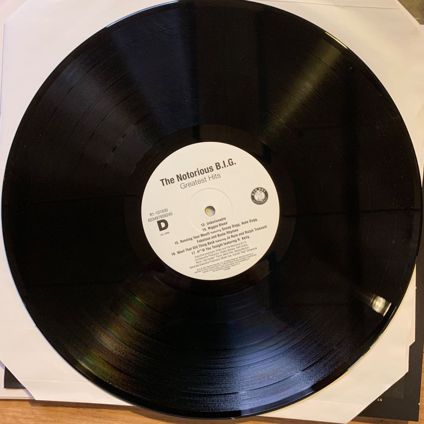 Dischi in vinile: THE NOTORIOUS B.I.G. - GREATEST HITS...COMP EU 2018...EX/EX – Usato da Gals venduto da Diskopatshop 4