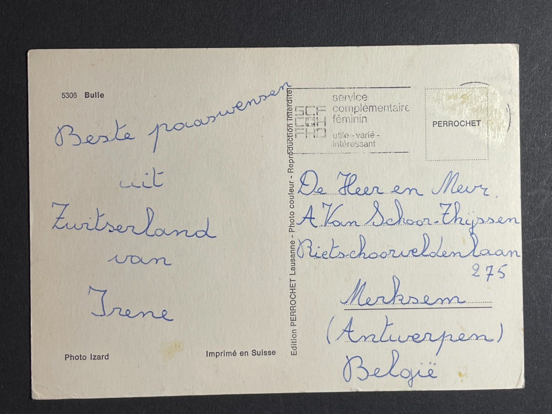 Cartes postales: Bulle – D'occasion à Steg VS par _vinci_ 1