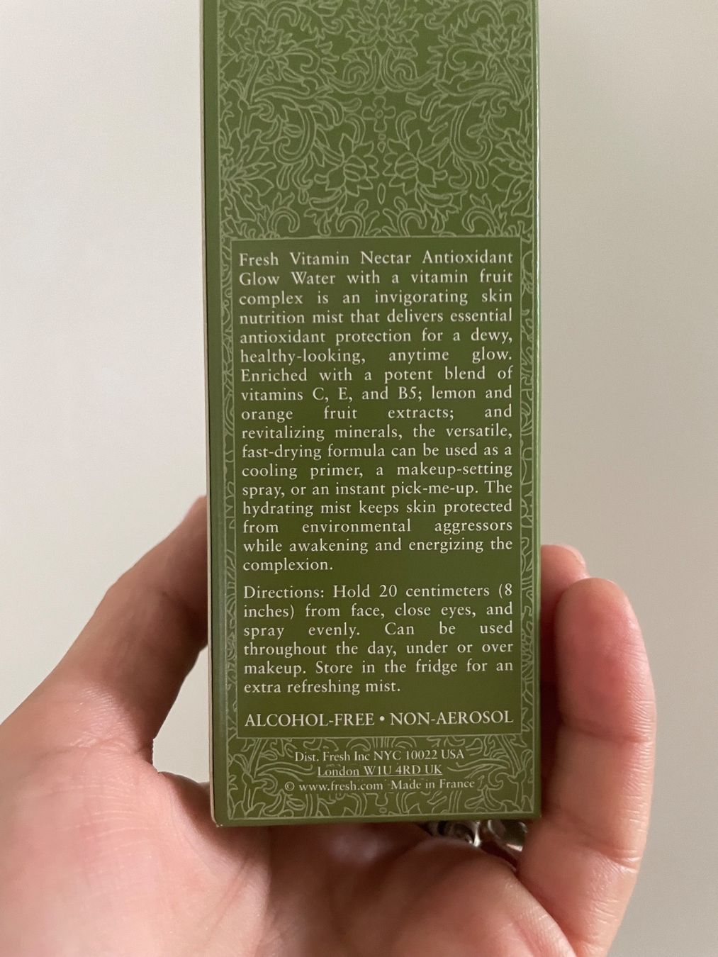 Sephora Make-up: Fresh Vitamin Nectar Antioxidant Face Mist 100ml. Neu – Nuovo e nell'imballaggio originale da Zürich venduto da deruja 3