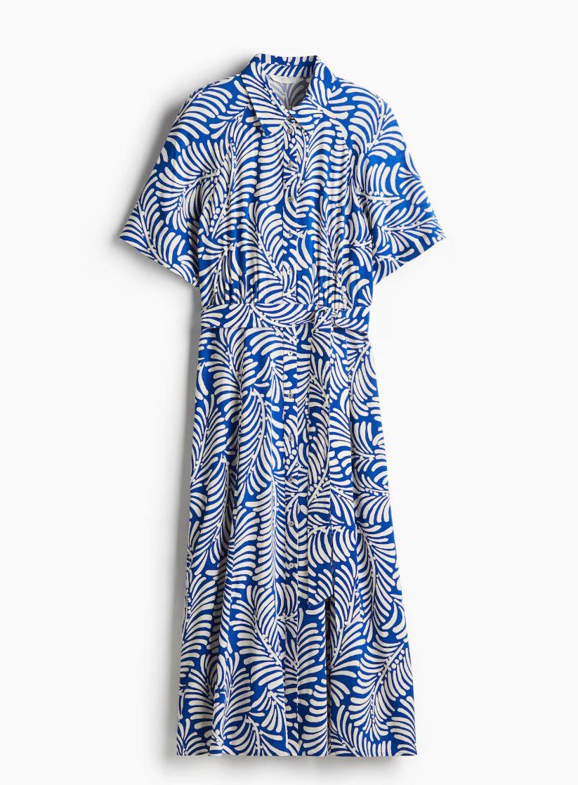 H&M Robes: Blusenkleid mit Bindegürtel – Neuf (Voir description) à Zofingen par zac_spc2