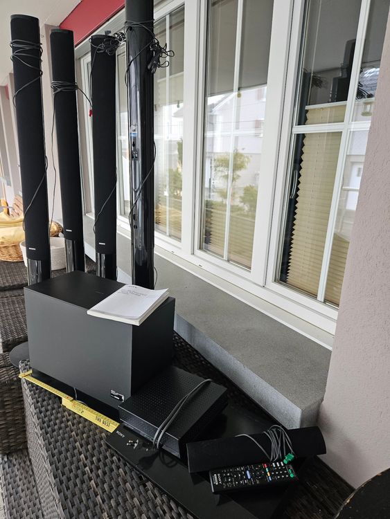 Sony Home Cinema: Home Theatre System kompl.mit LS /DVD-CD Sony Blue-ray Disc – Usato da Einsiedeln venduto da Salusa 3