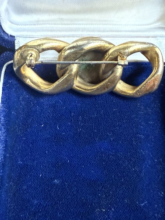 Chanel Broches & Aiguilles: Broche vintage Chanel, Coco Paris France, Dorée! – D'occasion à Genève par Sunny-lilly 4
