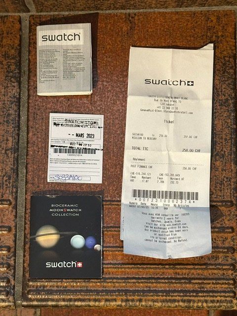 SWATCH OMEGA Mission to Mercury (Gebraucht) in chambesy für CHF 199 ...