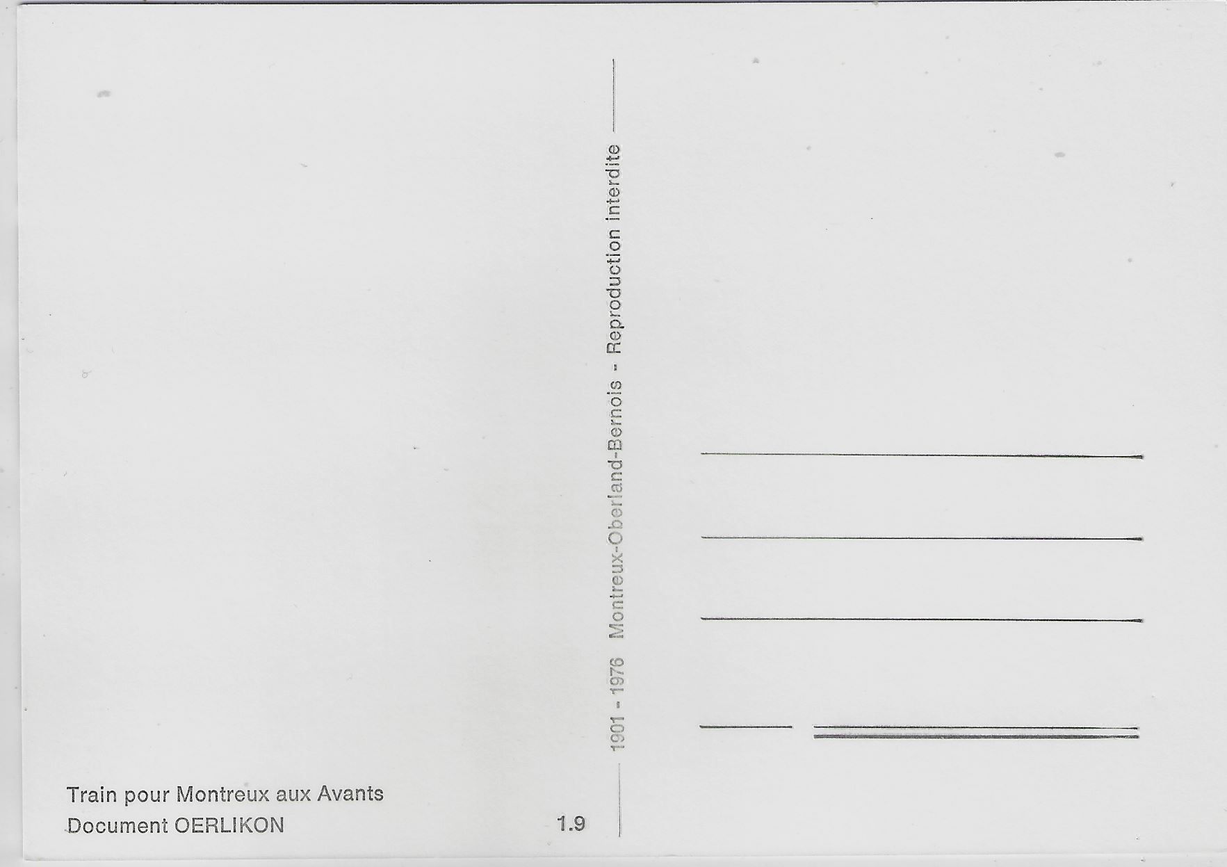 Buoni: M.O.B. Train pour Montreux aux Avants – Antico da Ettingen venduto da Kartenplanet 1