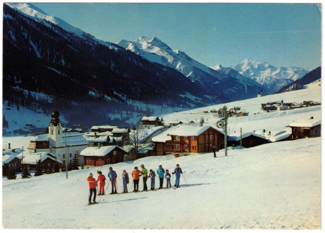 Cartoline postali: Reckingen - Skilift – Usato da Binningen venduto da Mountainrider