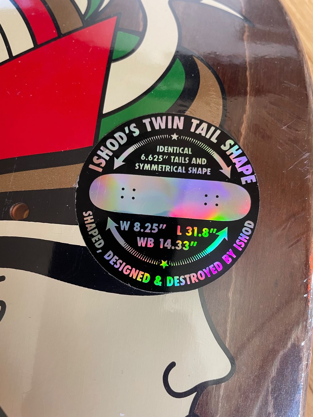 Skateboards: REAL SKATEBOARD ISHOD TWIN TAIL MIT GRIPTAPE – Neu und originalverpackt aus Egg b. Zürich von underworld 3