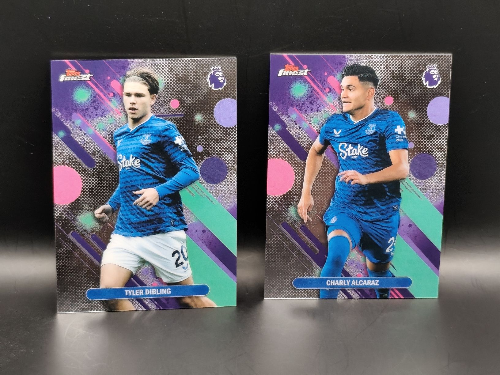 Topps Carte collezionabili: 2x Everton Karten - Topps Finest EPL – Usato da Ostermundigen venduto da DaCards