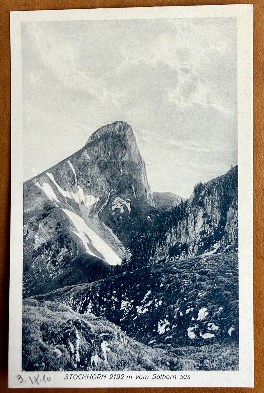 Cartes postales: Stockhorn  - 1916 – D'occasion à Lutry par Ediego