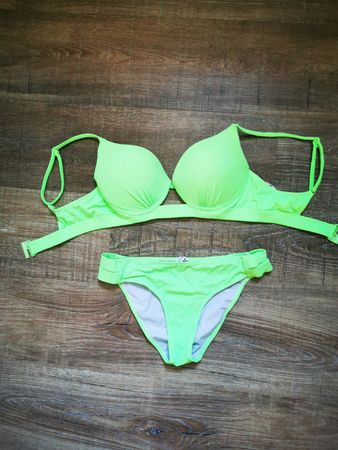 Pink Cadillac Bikini, Neon Grün, Grösse 38 - Sommer!
