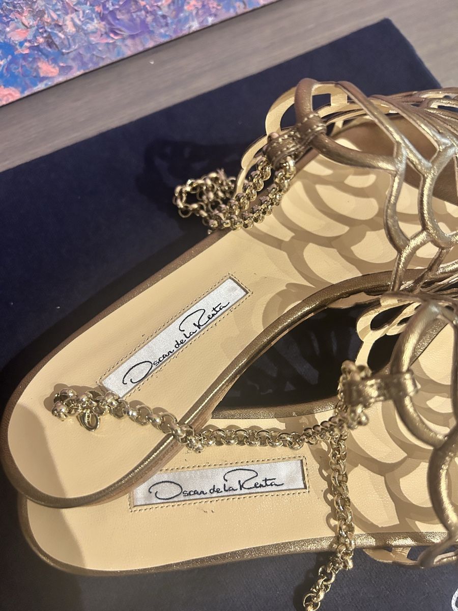 Damenschuhe: Sandals Oscar de la Renta, new – Neu und originalverpackt aus montreux von olg_sby6 4
