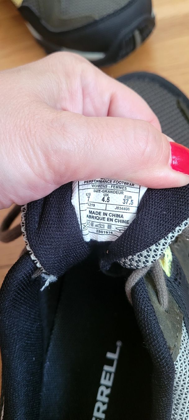 Merrell Scarpe da donna: Merrell Wanderschuhe, Grösse 37.5, Top Zustand – Nuovo (secondo la descrizione) da Emmenbrücke venduto da gatasalvache 2