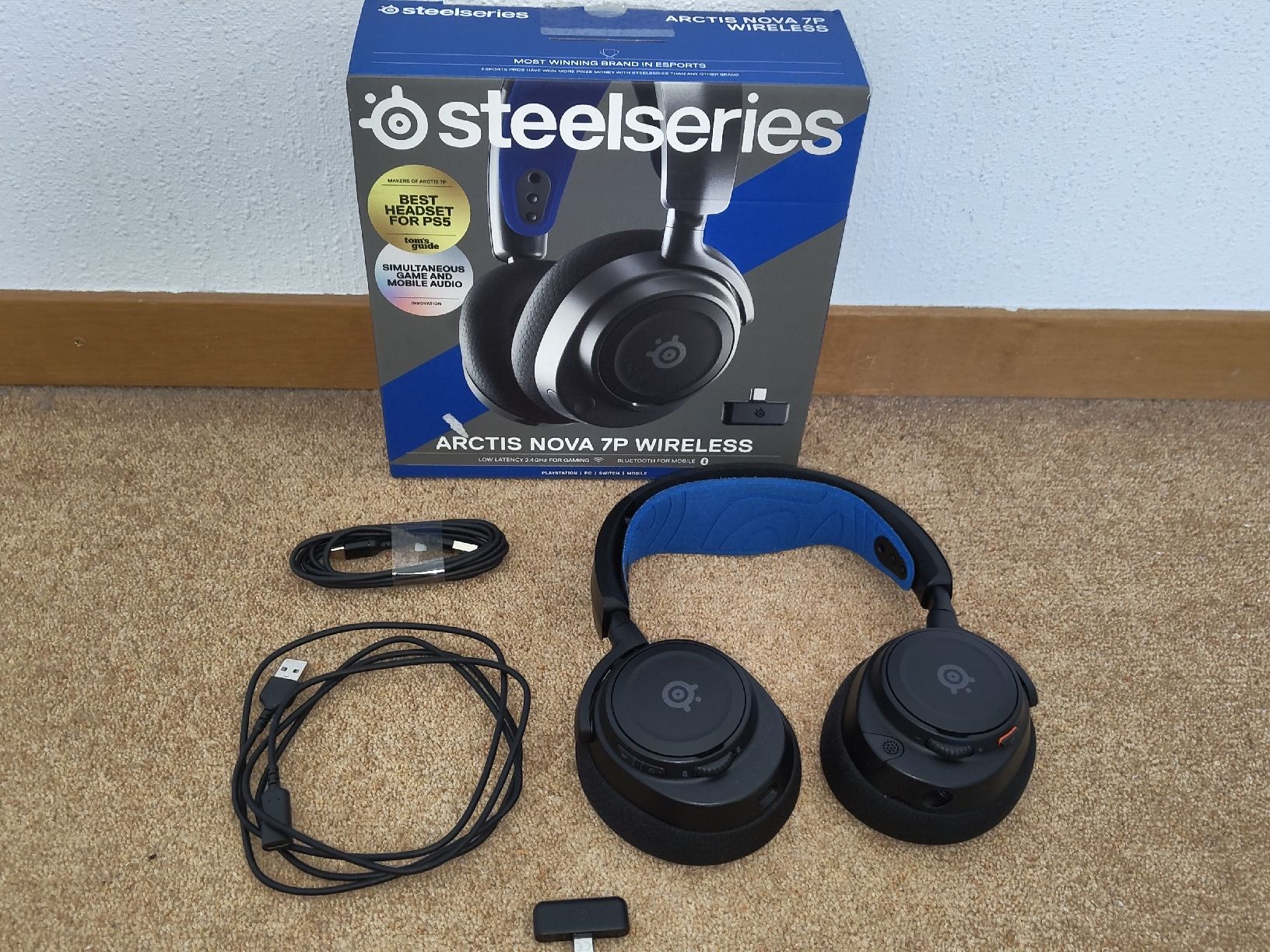 Steelseries Kopfhörer: Steelseries Arctis Nova 7P Wireless Headset fur PS5 & PC – Gebraucht aus Glattbrugg von har_jgc7 2
