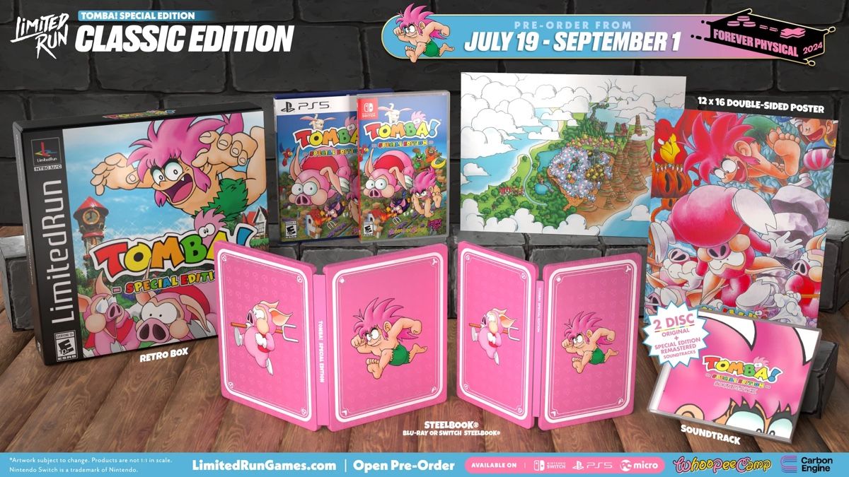 Nintendo Giochi: Tomba! Special Edition Nintendo Switch NEU – Nuovo e nell'imballaggio originale da Dübendorf venduto da CellarSeller 2