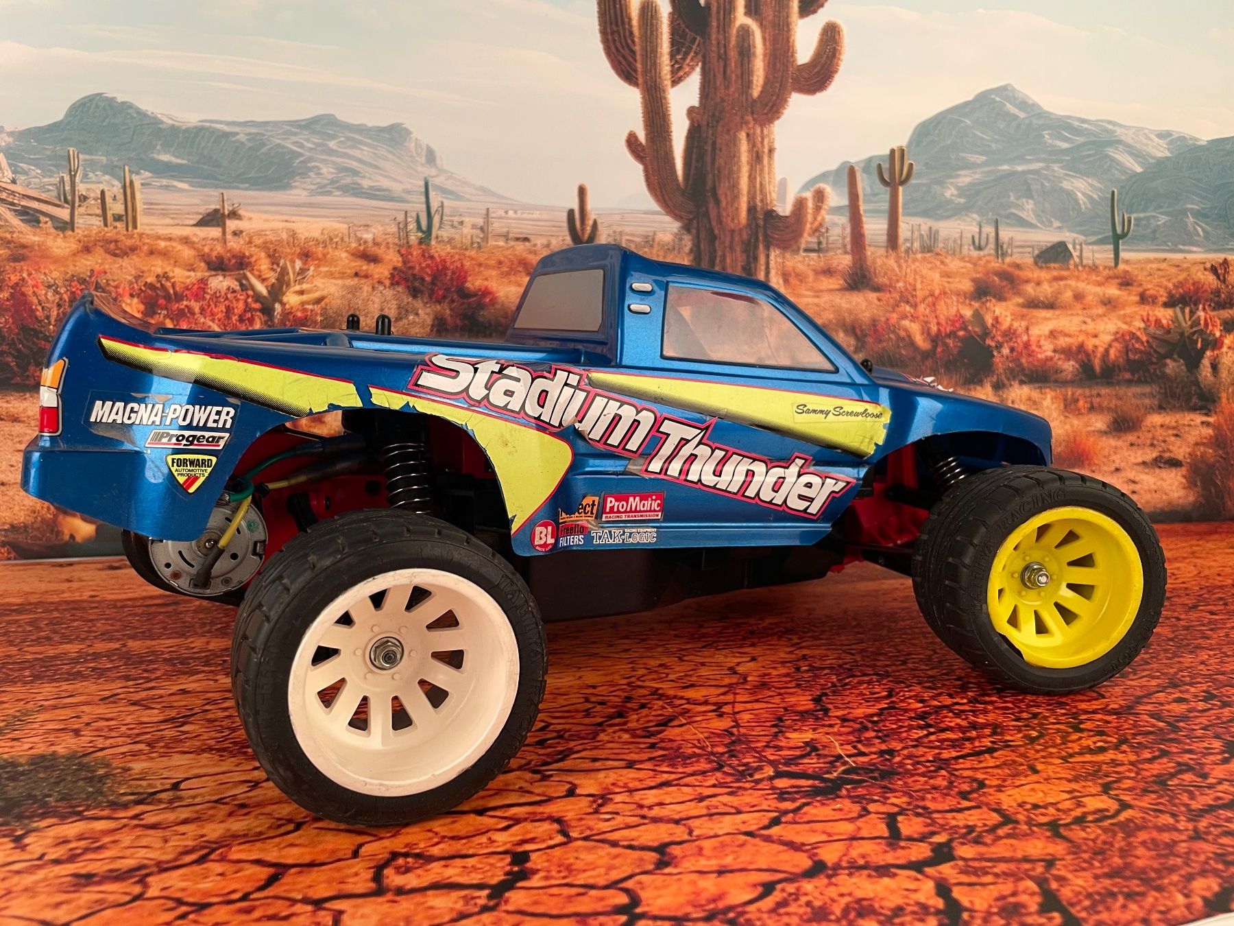 Tamiya Modellismo RC: Tamiya Stadium Thunder 1996 – Usato da Uznach venduto da nightcrawler 4