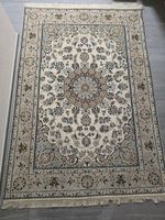Wunderschöner handgeknüpfter Nain Teppich 139x201 cm (NEU)