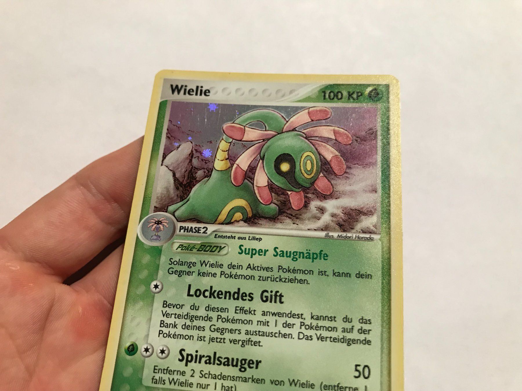 Pokémon Sammelbilder & Trading cards: Wielie holo Ex Sandsturm – Gebraucht aus Hagendorn von Pokecollectorch 2
