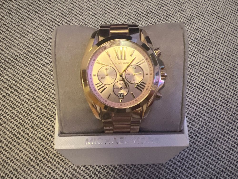 Michael Kors Damen Mini Bradshaw Chronograph Watch MK5799 | Kaufen auf ...