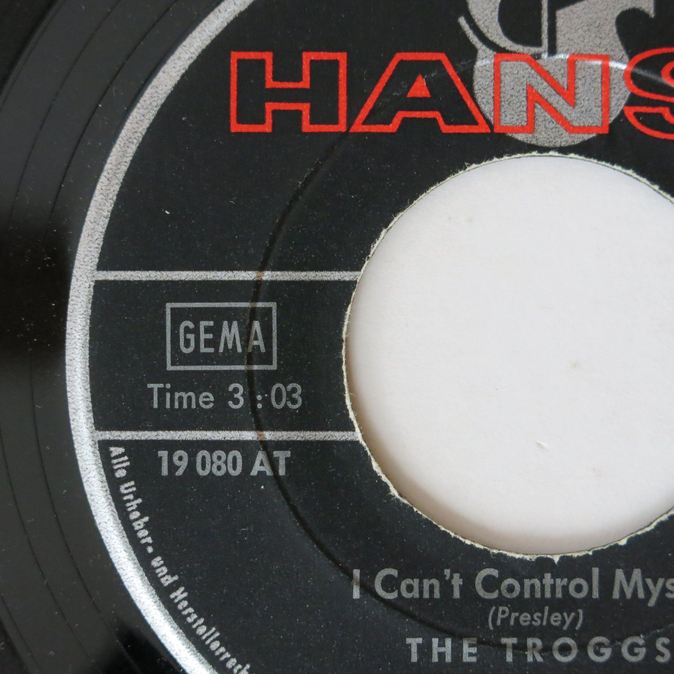 Schallplatten: Vinyl-Single 7" The Troggs – Gebraucht aus Bözen von Keramik22 5