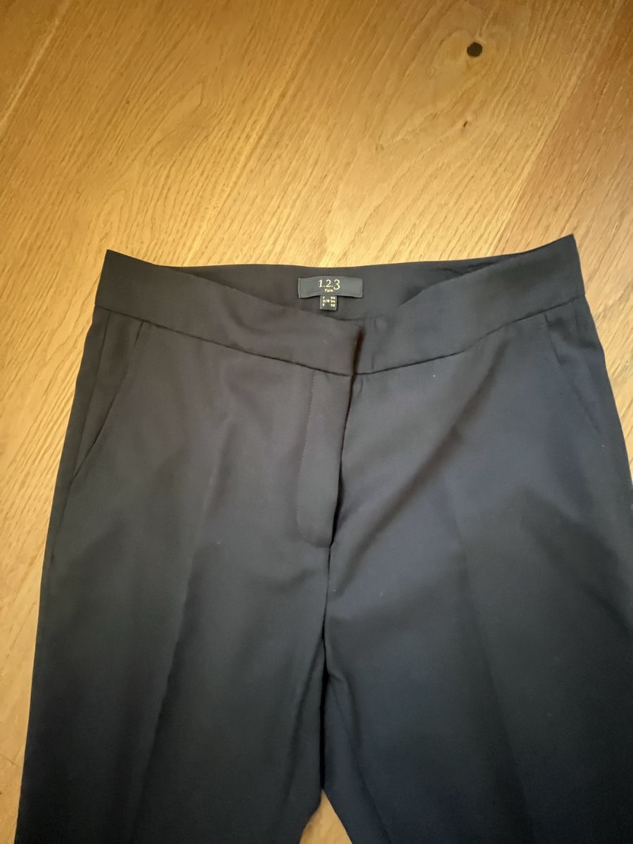 Pantaloni: Schwarze 123 Paris Hose Gr. 36, elegant,  – Usato da Wädenswil venduto da Iana32 1