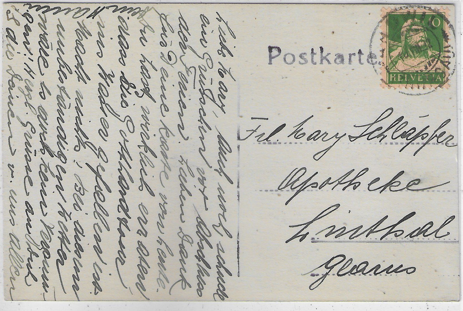 Cartoline postali: Andwil - Schulhaus – Usato da Ettingen venduto da Kartenplanet 1