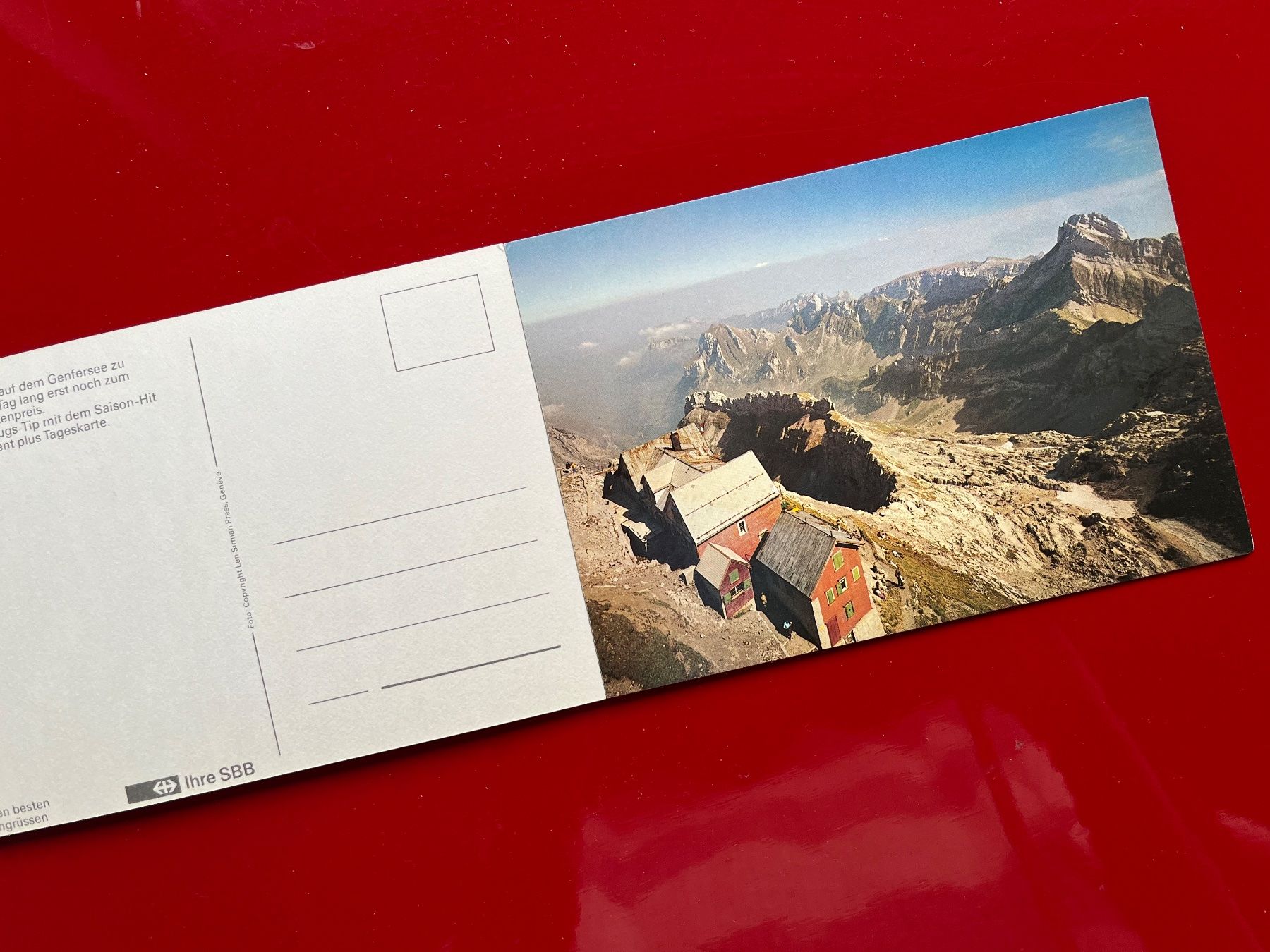 Cartoline postali: 7 alte Ansichts-Postkarten "Schweiz" (SBB) – Nuovo (secondo la descrizione) da Adliswil venduto da eri.40 7