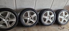 Alufelgen Alutec mit Winterreifen 195 50 15