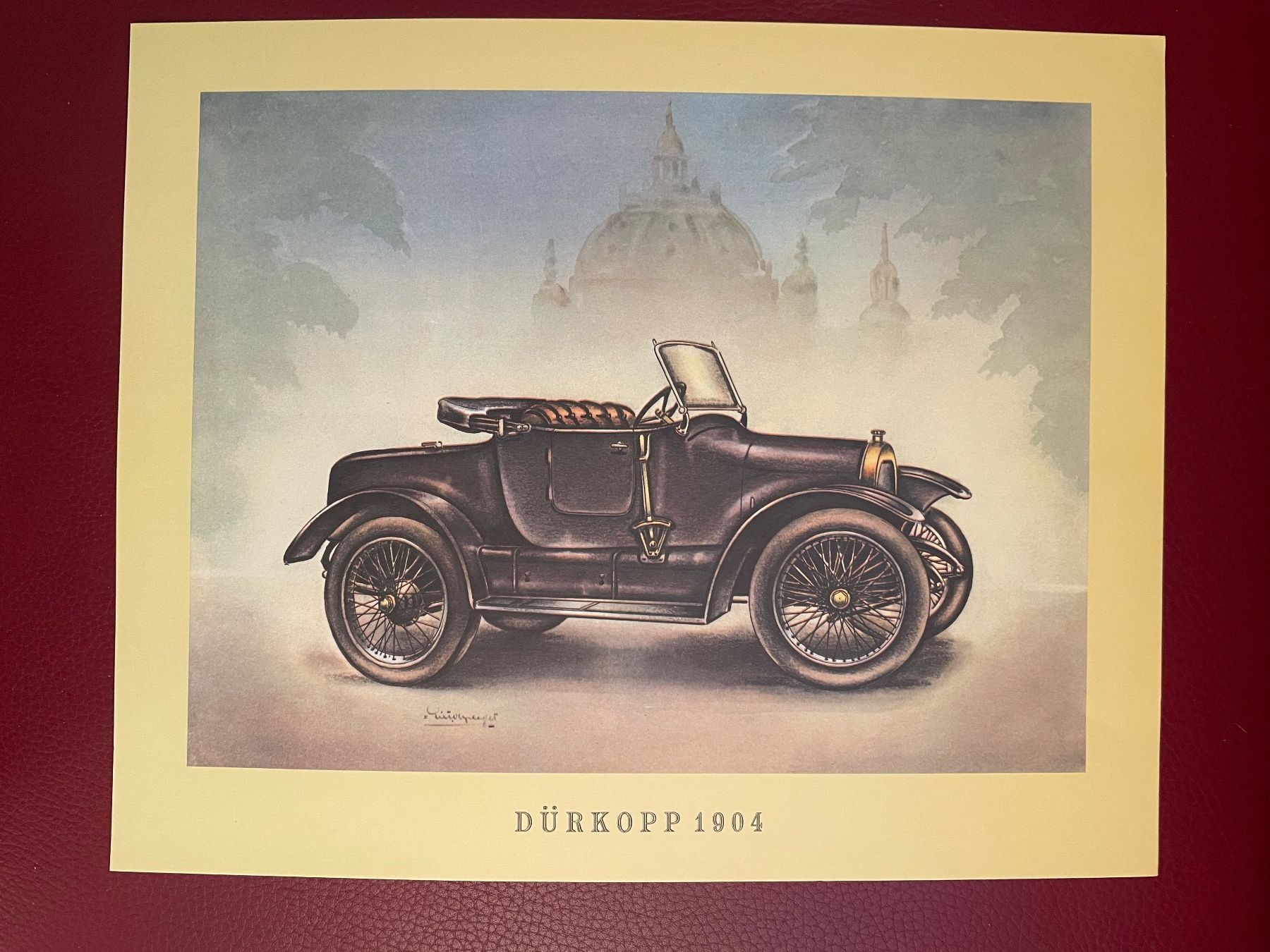 Foto & Immagini: Oldtimer Kunstdruck Vintage Poster Plakat Bild 41x33 cm – Nuovo e nell'imballaggio originale da Langendorf venduto da zloker 3