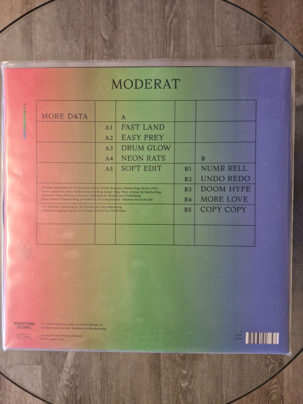 Dischi in vinile: LP - Moderat – More Data - Vinyl- – Usato da Aadorf venduto da MediaGuru 1