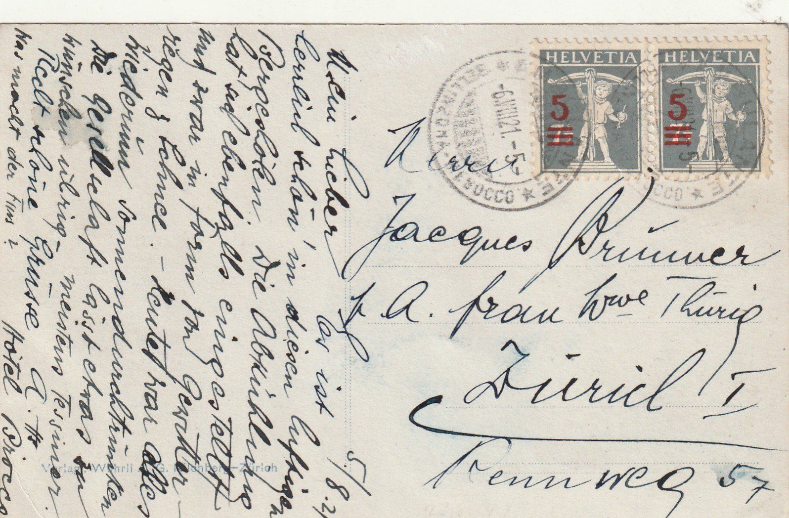 Cartoline postali: San Bernardino – Usato da Rorschacherberg venduto da fratovi2 1