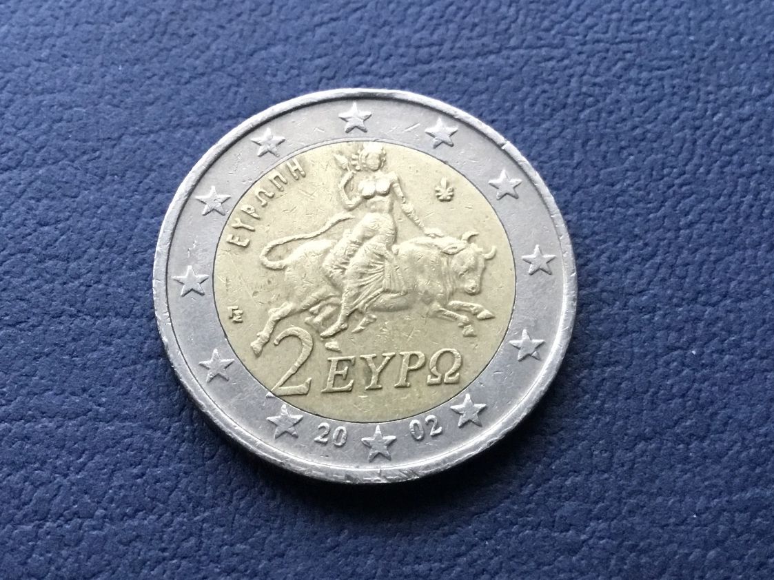 Tutti le monete: 2 Euro Griechland 2002 – Usato da St. Margrethen SG venduto da alfapeugeot10