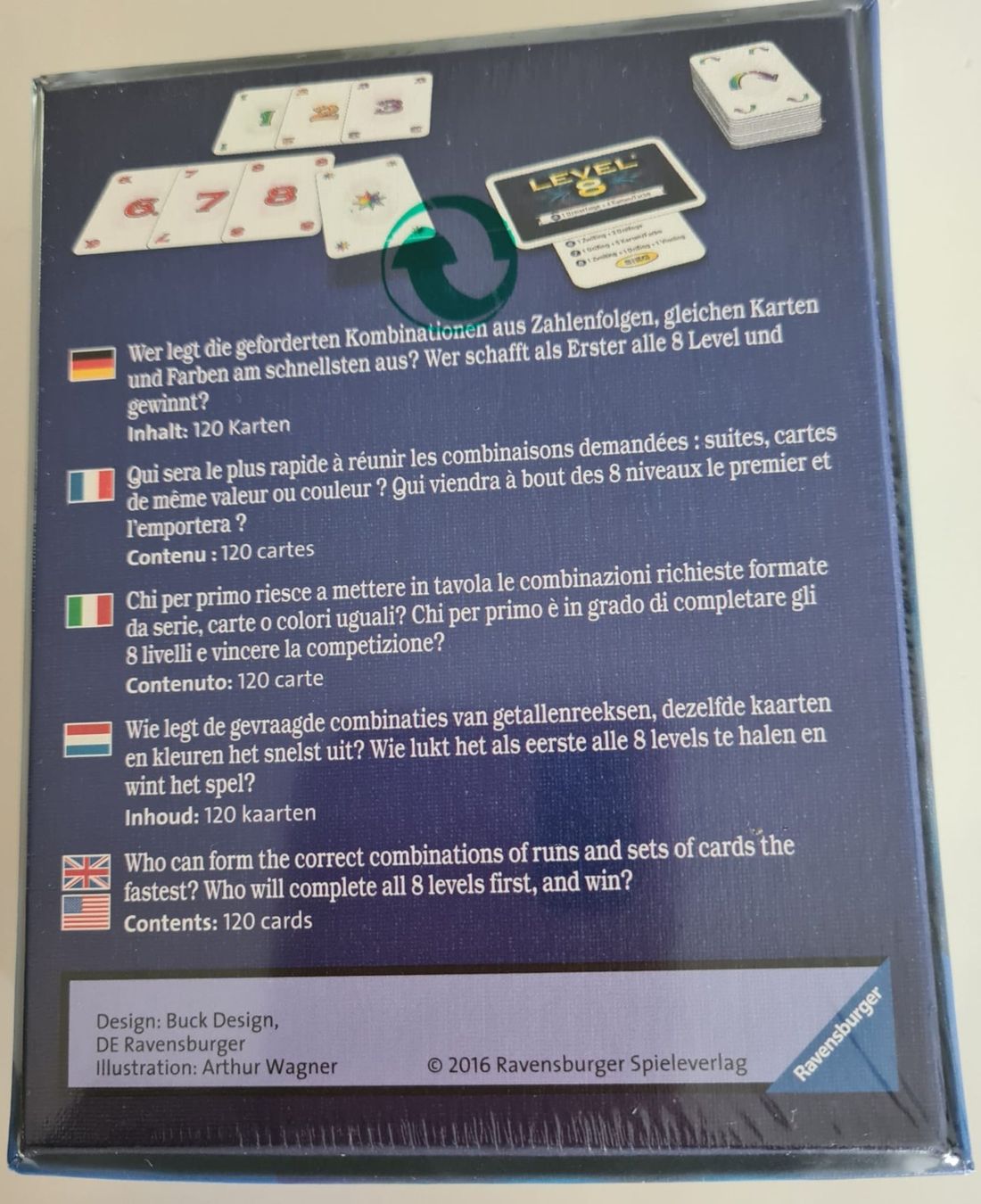 Ravensburger Giochi: Kartenspiel Level 8 – Nuovo e nell'imballaggio originale da Nürensdorf venduto da brexls 2