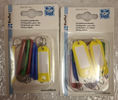 Schlüsseletiketten Rieffel 20 Stück neu originalverpackt