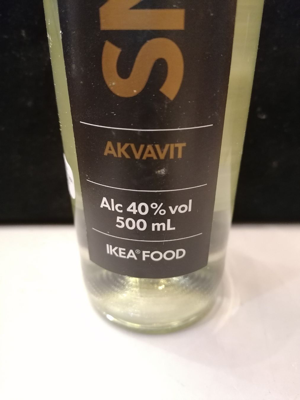 Spirituosen: Aquavit "SNAPS" IKEA 40% 500ml – Neu (gemäss Beschreibung) aus Genève von Leboucheoreilles 1