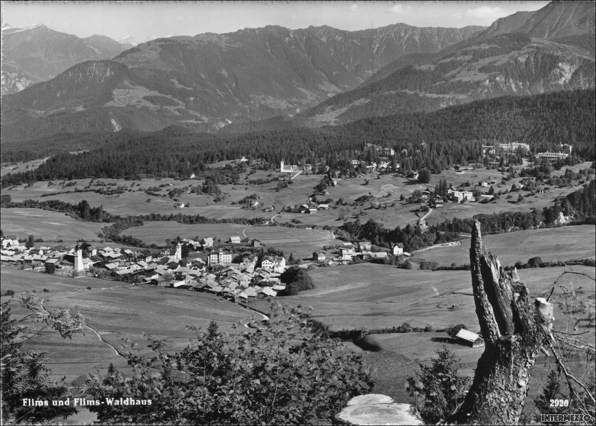 Cartoline postali: Flims GR und Flims-Waldhaus – Usato da Basel venduto da intermezzo12