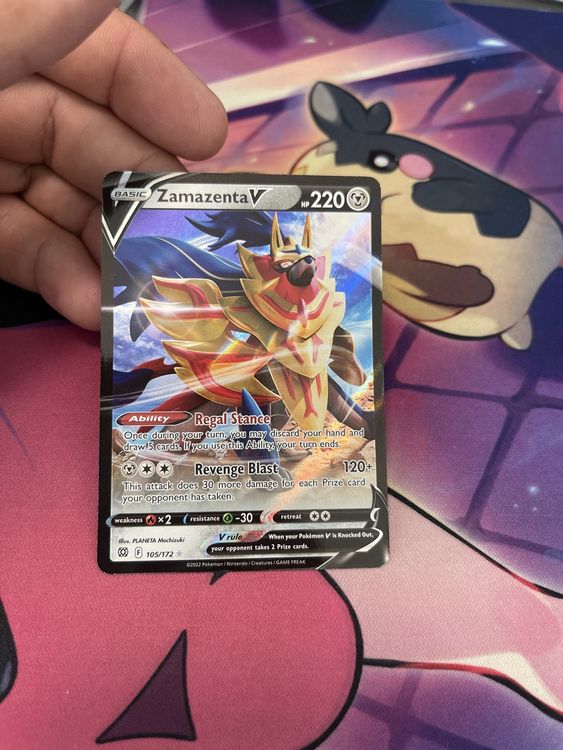 Pokémon Zamazenta V 105/172 | Kaufen Auf Ricardo