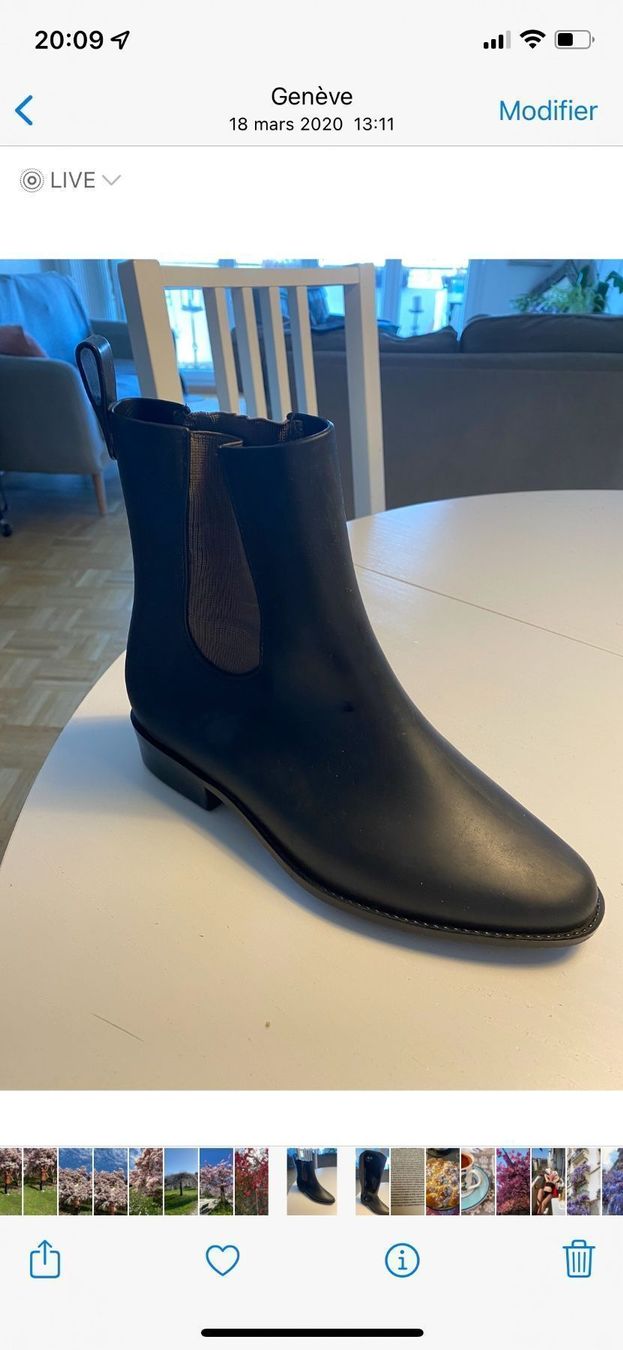 Scarpe da donna: Bottins pour la pluie – Usato da Meyrin venduto da Cacka