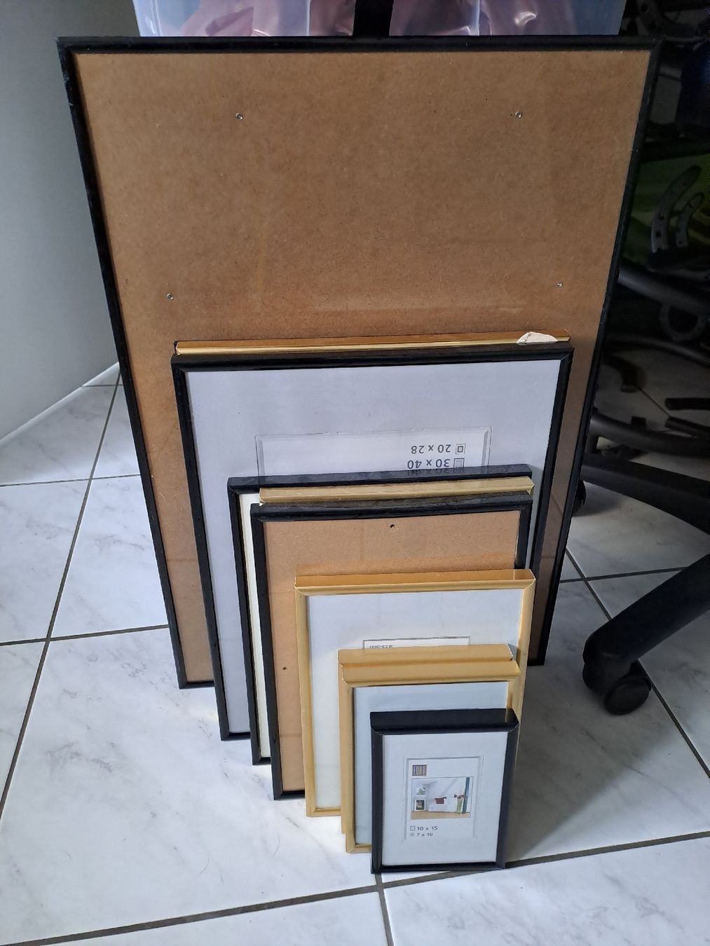 Cadres de tableaux: Bilderrahmen Set verschiedene Grössen  – D'occasion à Rickenbach LU par bishiida